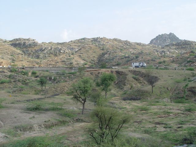 Landschaft in Rajasthan.